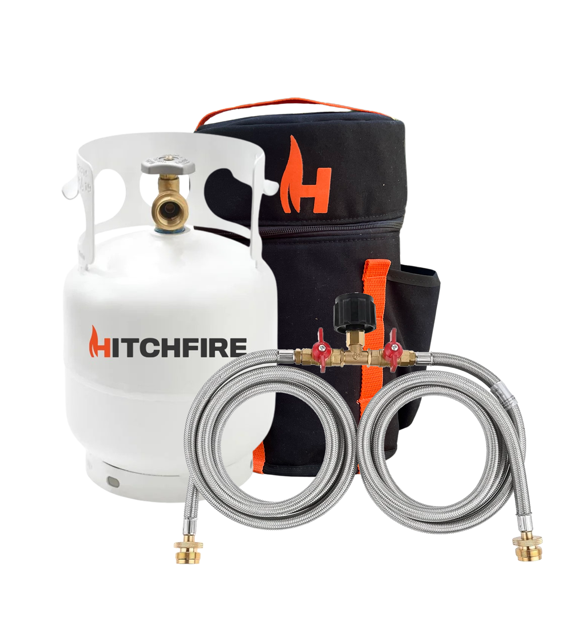 5LB Refillable Propane Tank with Optional Carrying Case