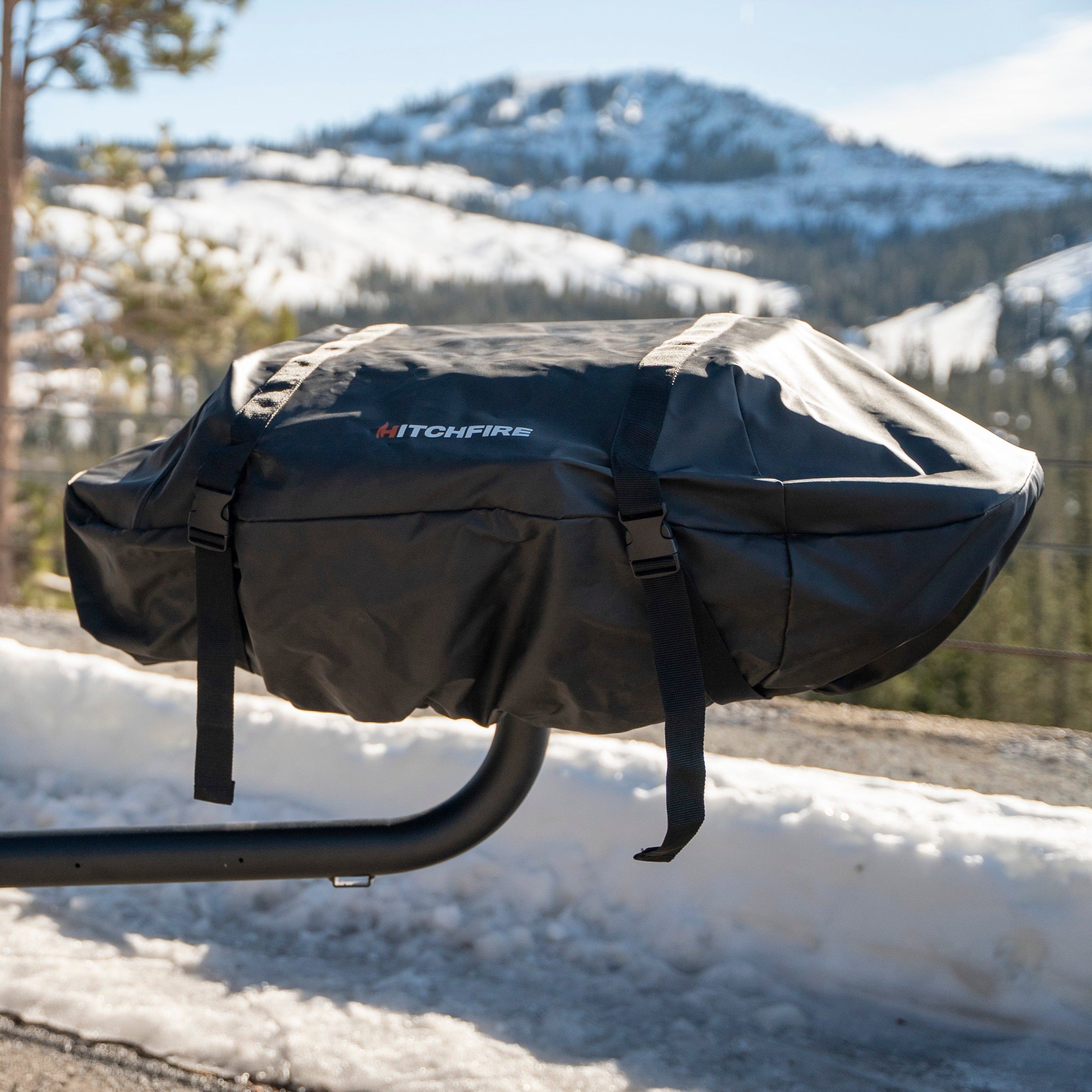 HitchFire Black Grill Cover for Forge 15 & F20